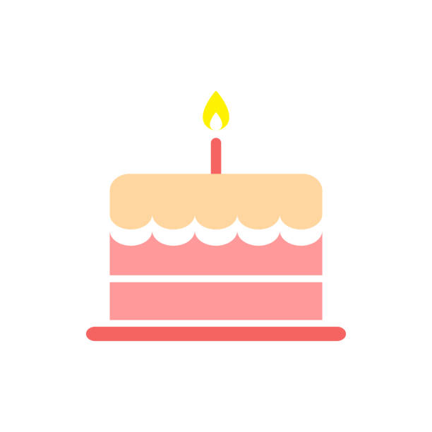 Birthday Cake Icon Vector & Photo (Free Trial) | Bigstock